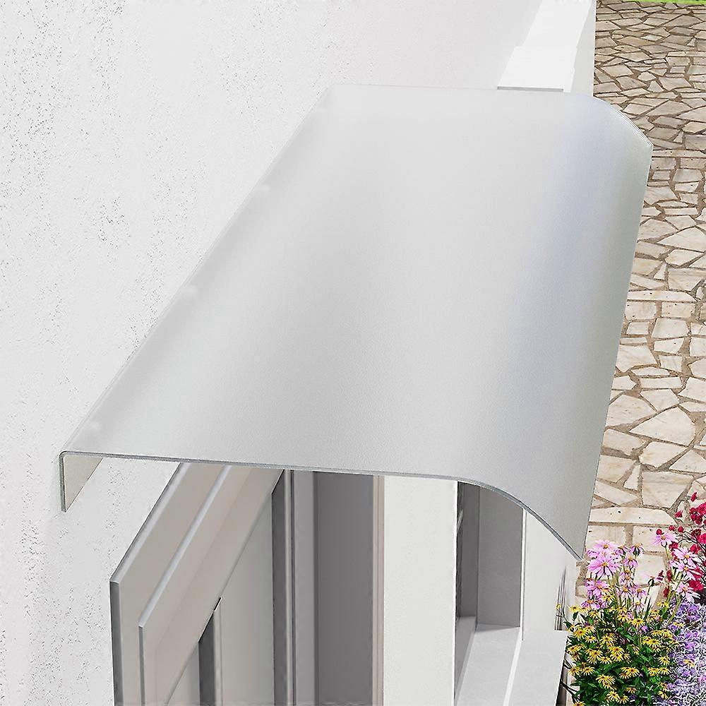 120x40cm Frosted Window Door Awning Canopy