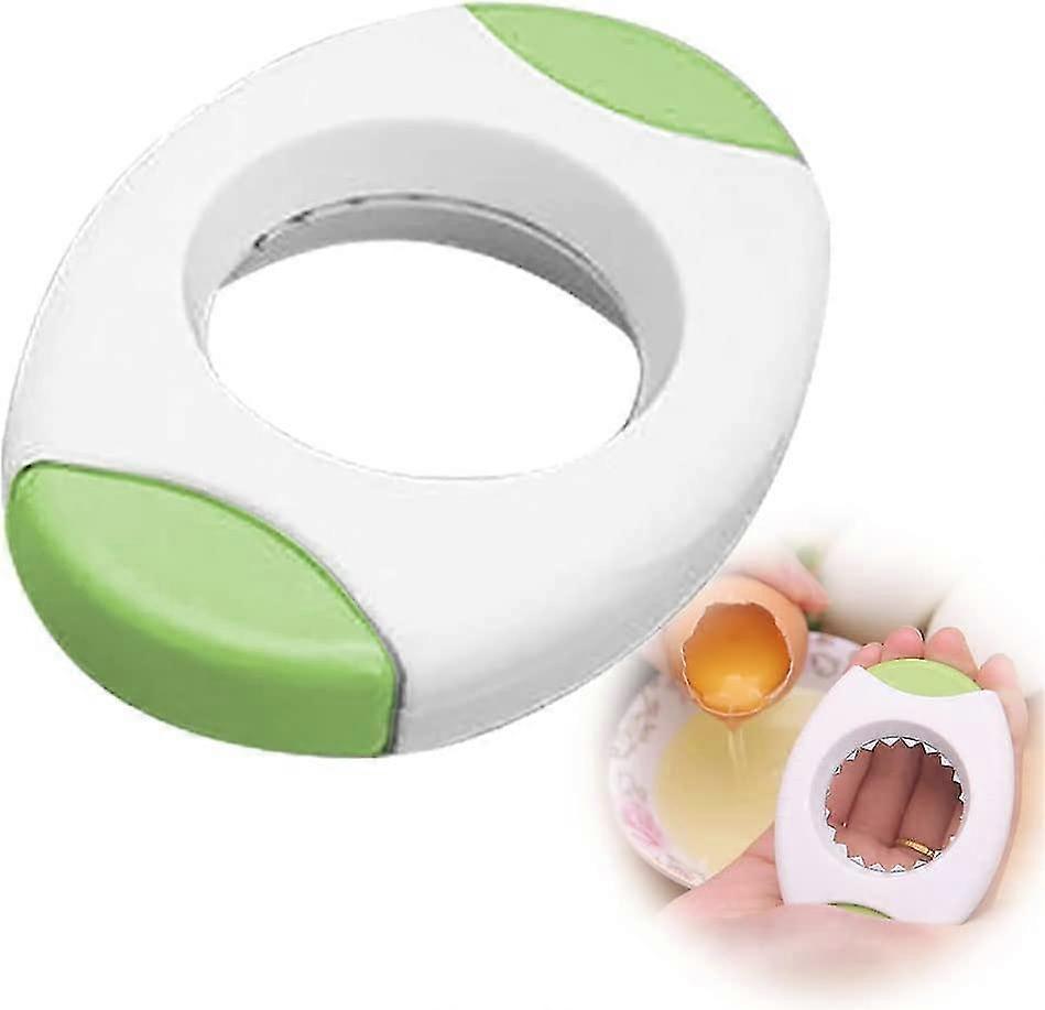kitchen egg cutter,egg separating tool(green)