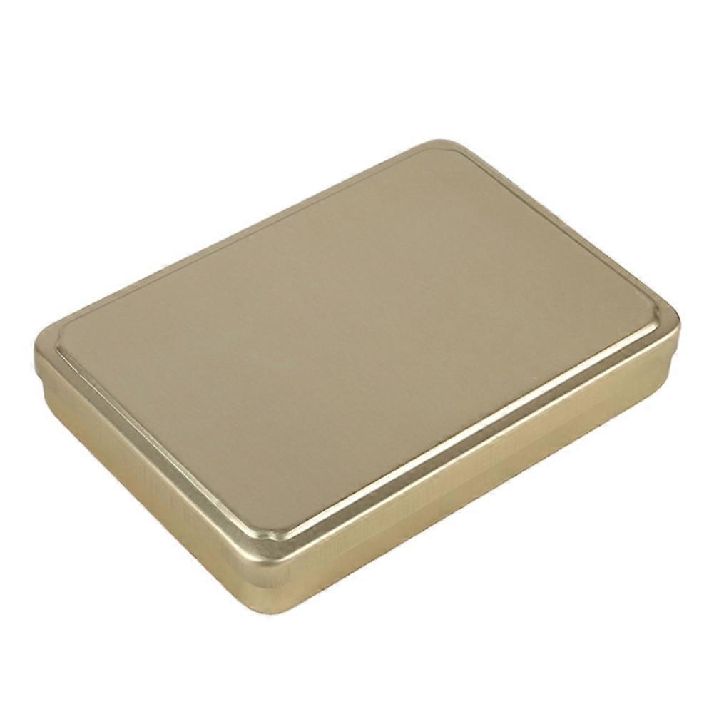 Aluminum Rectangle Single-layer School Lunch Box Food Snack Storage Container KAESI