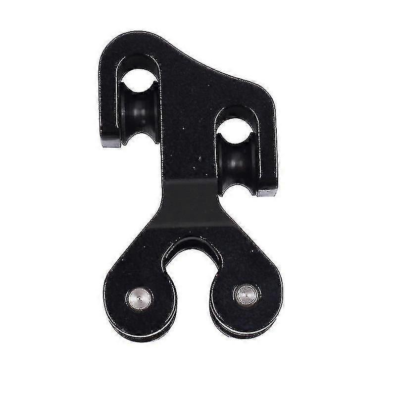1pc Cable Slide Aluminum For Works On Bows With A 3/8" Cable Bar Ultra-light Pulley Sub-string Module-black -