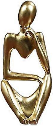 Mini Sandstone Resin Thinker Style Abstract Sculpture Statue Coll
