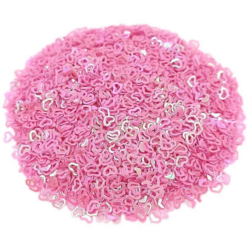 High Quality Material Sequin Creative Mobile Phone Case Hollow Heart 2000Pcs DIY Handmade 4mm Nail Art Decoration Patch Sequin F