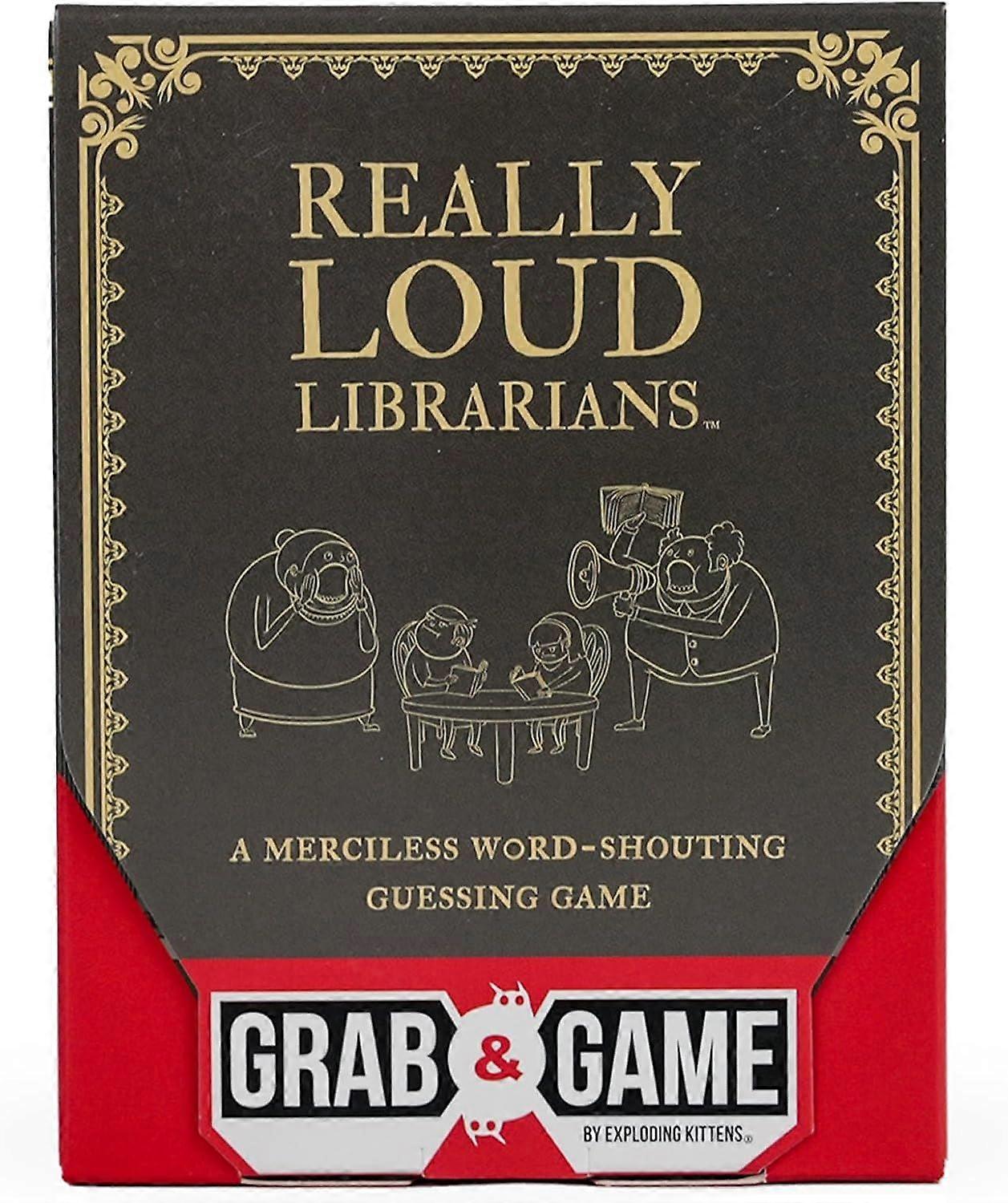 Grab & Game - Really Loud Librarians Board Game