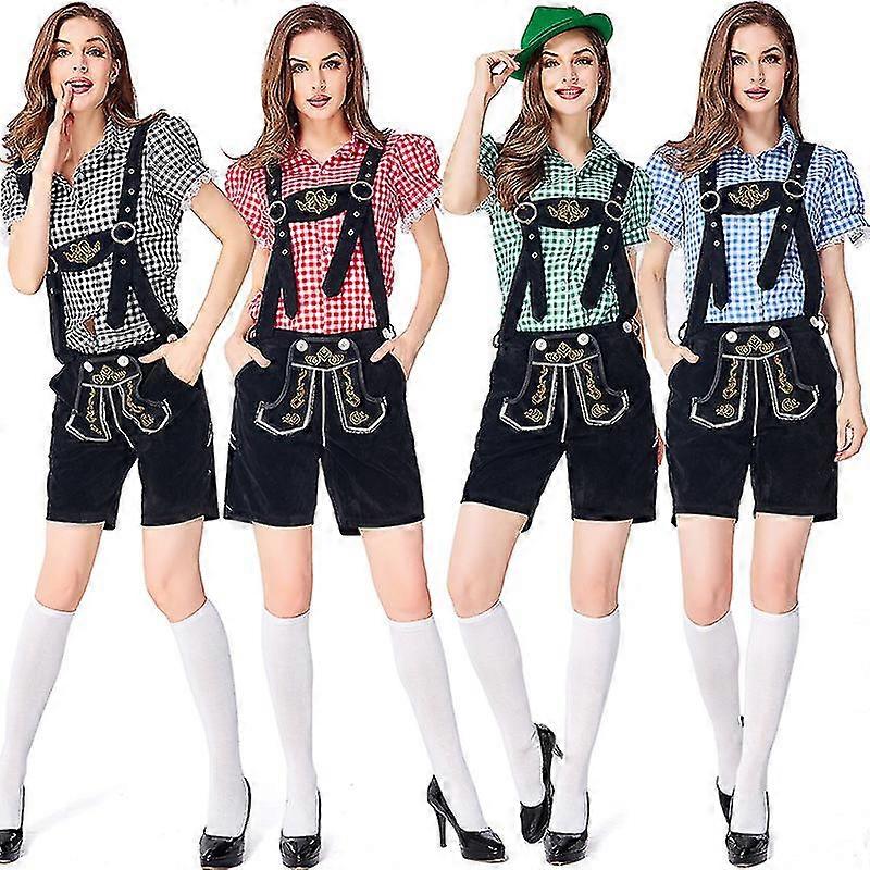 Womens German Oktoberfest Costume Set, Ladies Bavarian Oktoberfest Costume