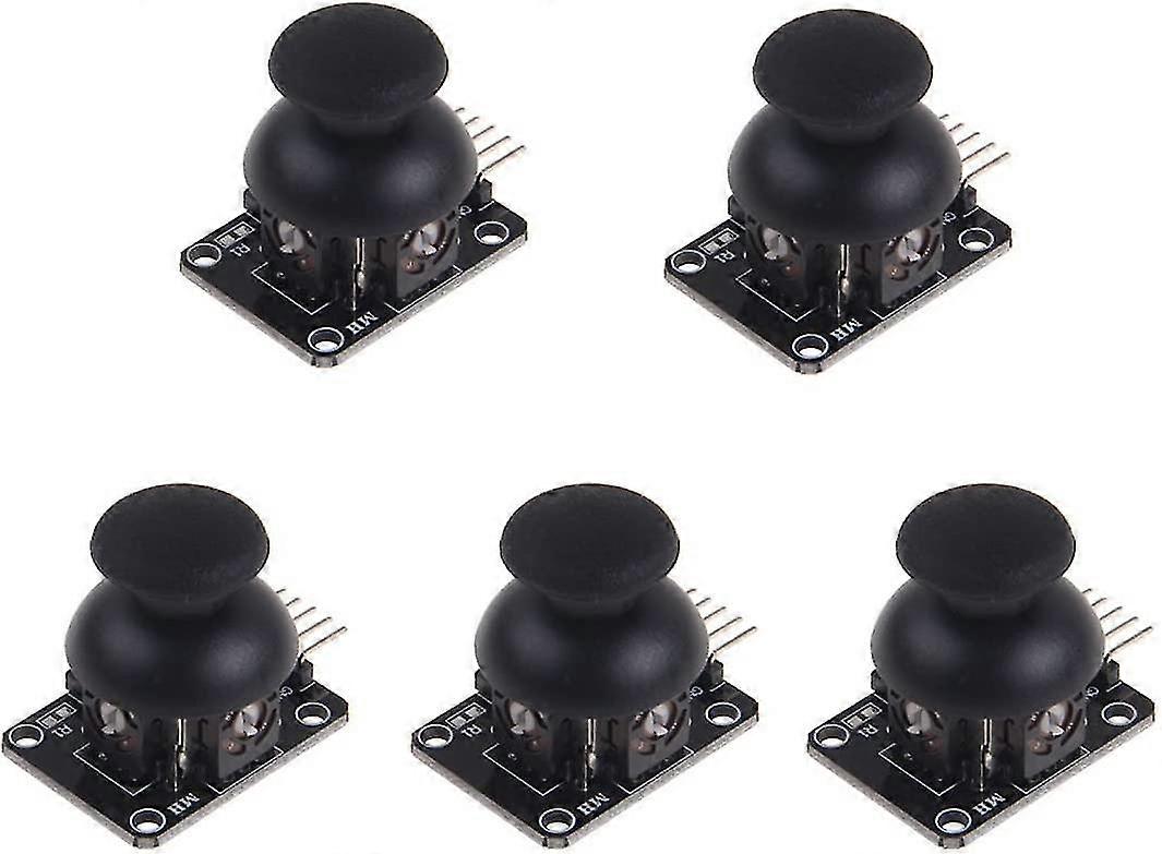 5pcs Ps2 Joystick Game Controller Xy Dual-axis Joystick Breakout Module