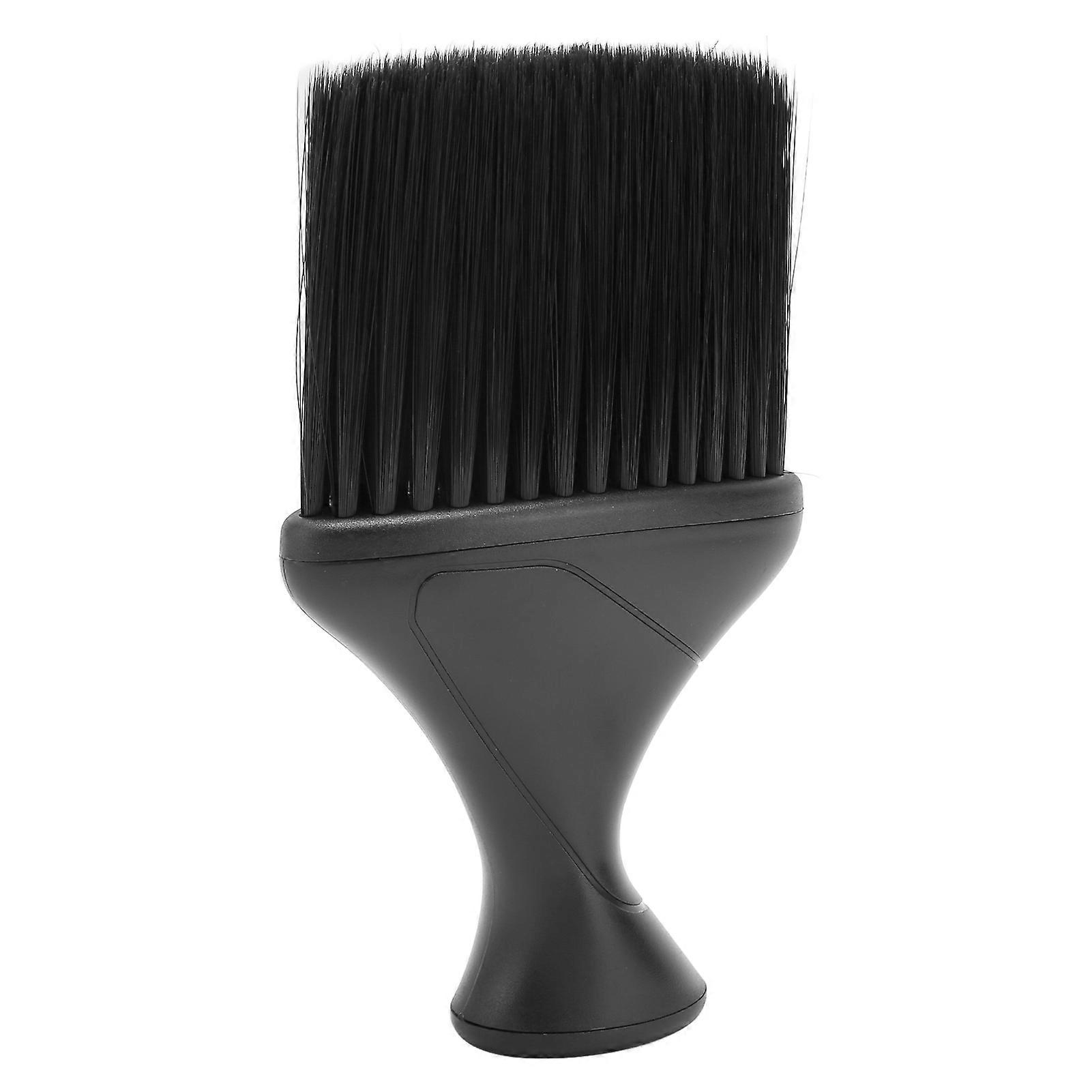 Neck Duster Nylon Bristles ABS Ergonomic Handle Portable Light Weight Barber Brush for Barbershop Salon