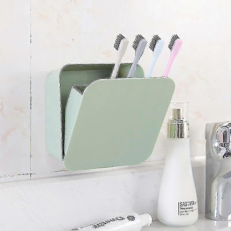 Multifunctional Bathroom Waterproof Makeup Holder Organization Switch Box Container Storage Drawer,green