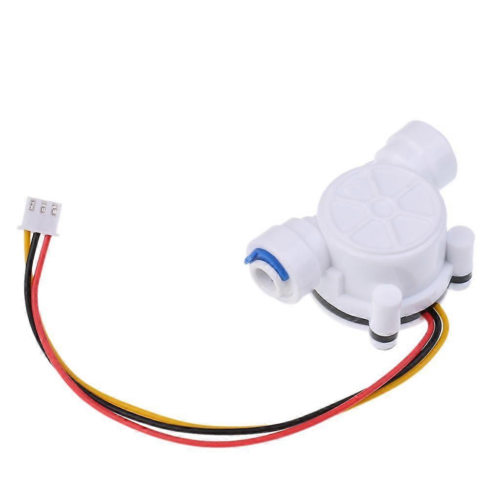 2xWater Flow Sensor Flowmeter Hall Flow Sensor Water Control 0.3-10L/min
