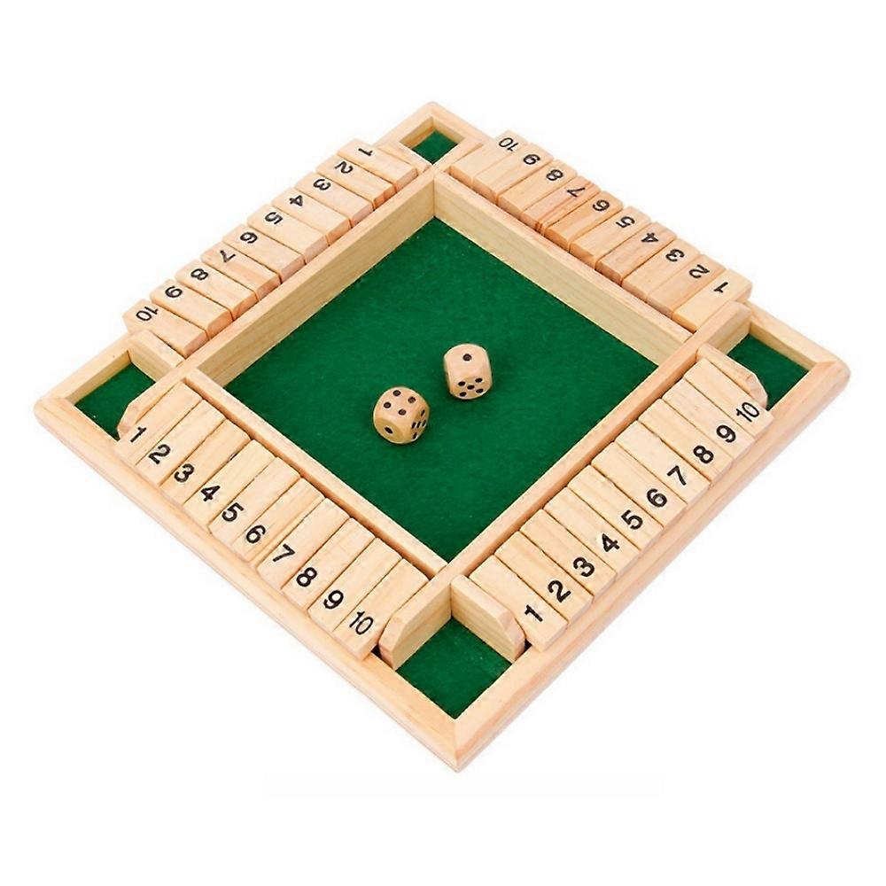 מצחיק משפחה מסיבה משחקים-סגור את הקופסה קוביות עץ משחק לוח
