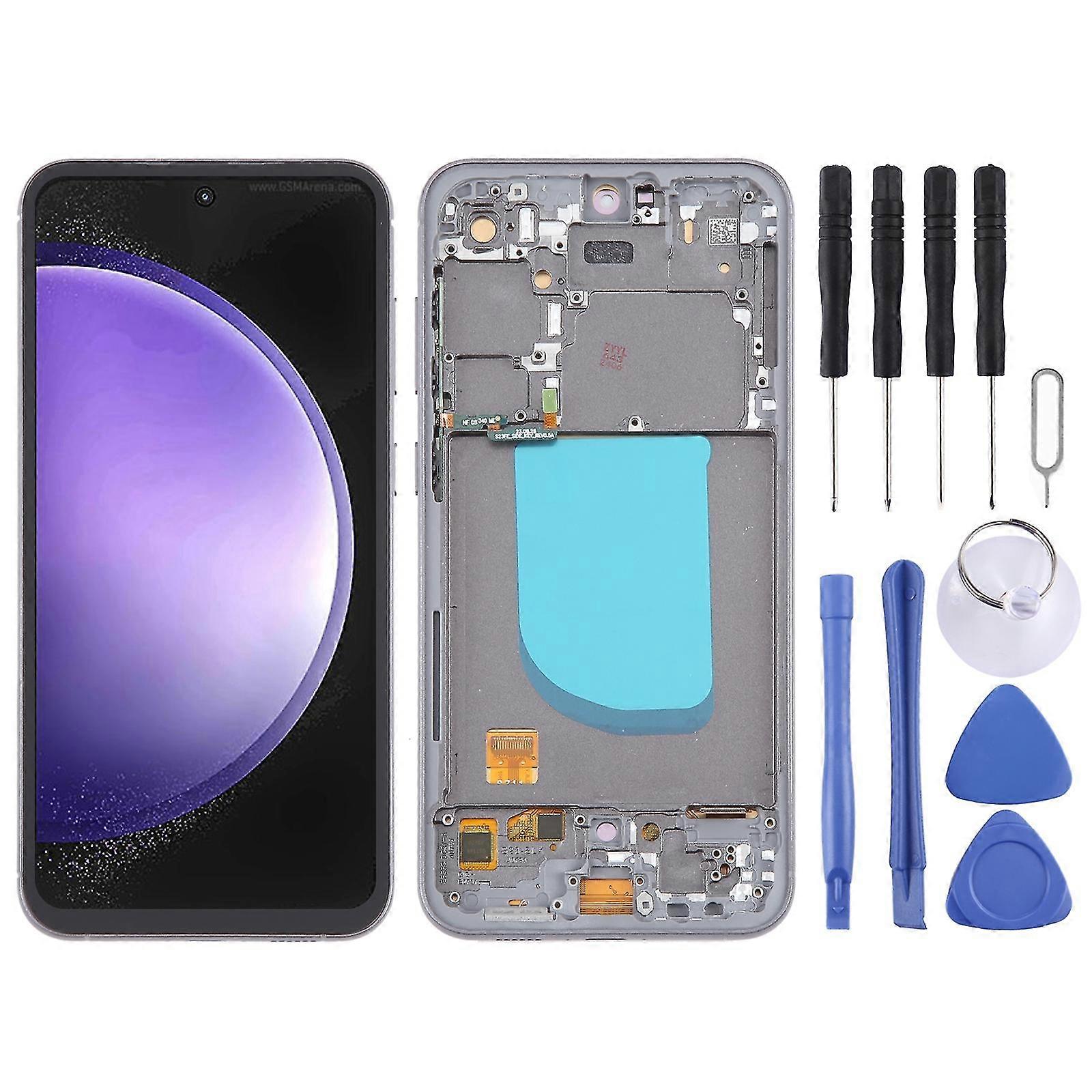 Per Samsung Galaxy S23 FE LCD OLED da 6,43 pollici con cornice