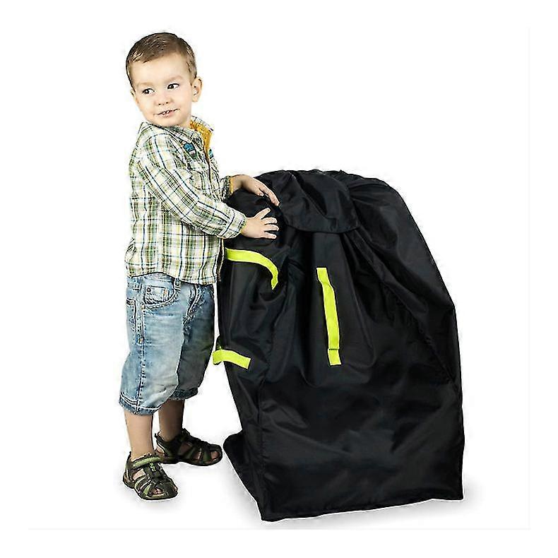 Double Stroller Bag For Airplane Travel Oversized Ultra Durable Shell Padded Adjustable Backpack Straps