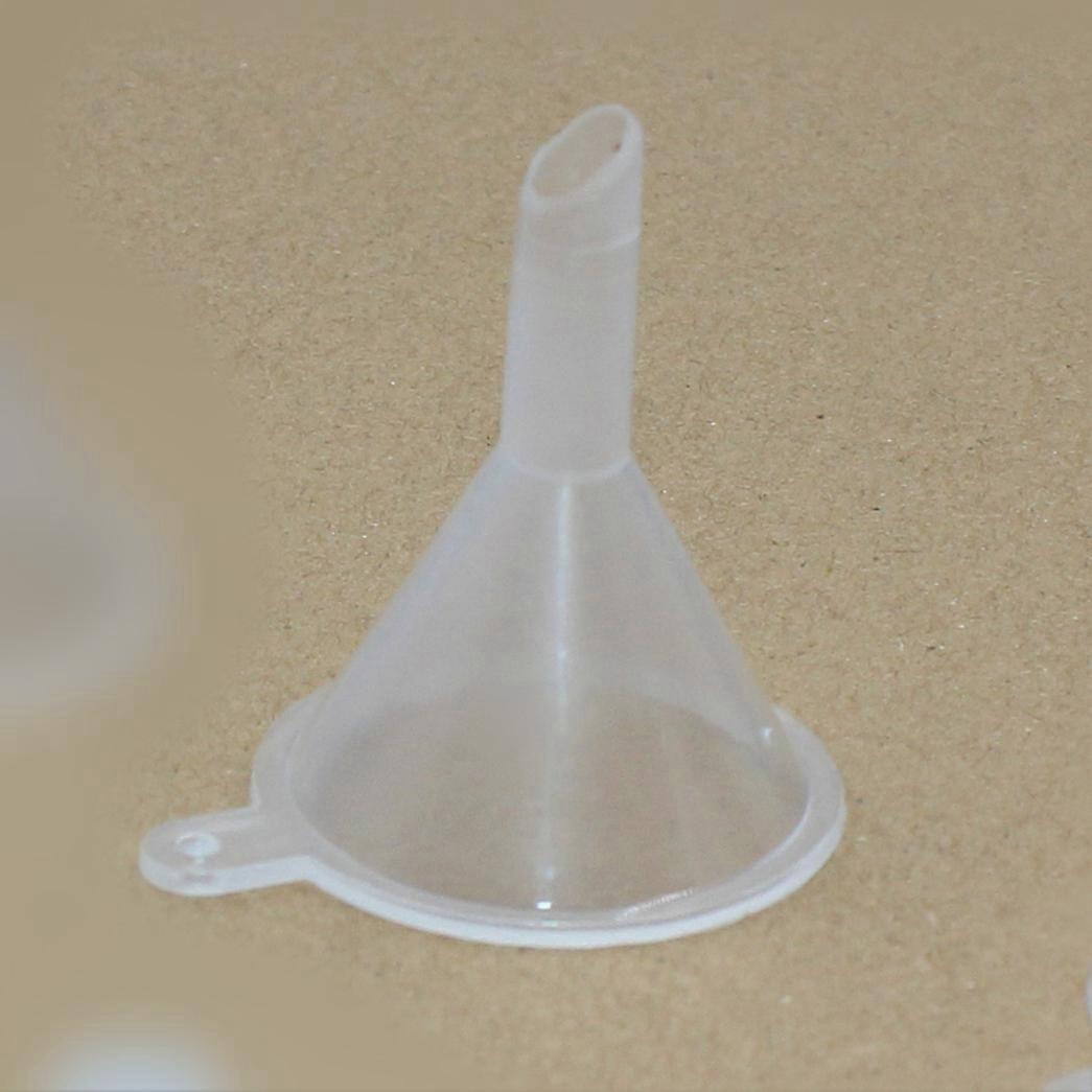 Plastic Funnel (WT888/1), 1-Pack, White/Clear, 14cm (5.5")