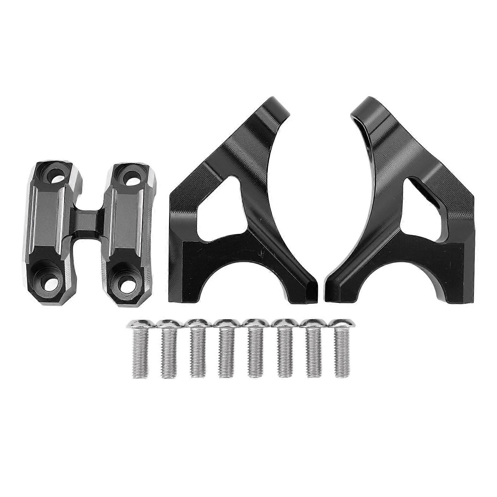3Pcs Motorcycle Handldbar Riser Mount Bracket Stylish Look Handldbar Riser Bracket Replacement for SurRon Light Bee X S