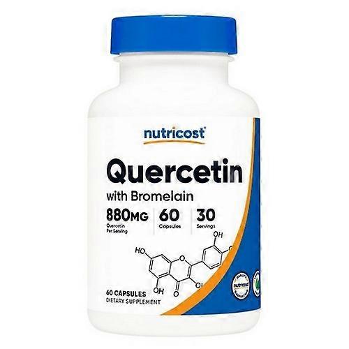 Nutricost Quercetina con Bromelina ,880 Mg ,60 Caps