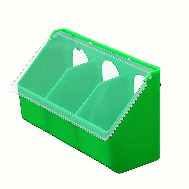 1pc, Bird Feeder, Plastic, Easy To Install, Suitable For Cages
