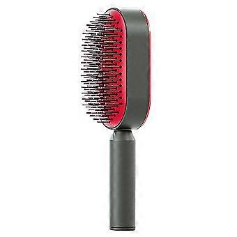 Donne Hair Massager Spazzola Autopulente Air Cushion Pettine per Salone Parrucchiere Accessori-c