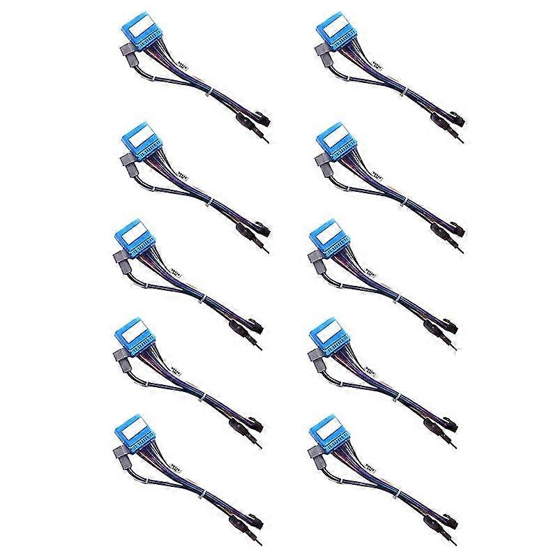 10pcs Car Audio 16pin Adapter Stereo Wire Harness 16pin Power Speaker Wire Harness For Swift Sx4 20