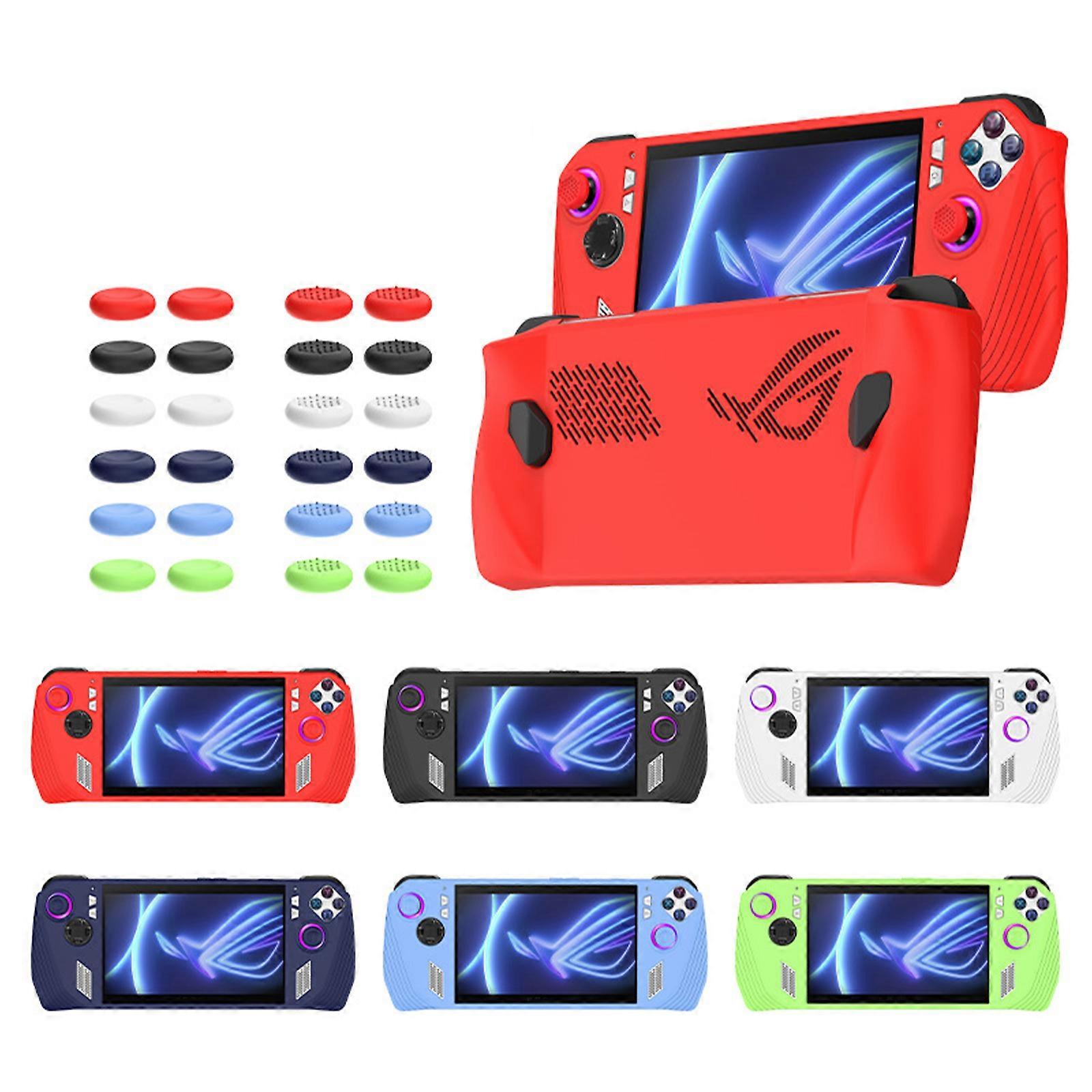 Silicone Case Protective Sleeve for ROG Ally, Soft Cover Protector for Rog Ally Game Console Drop-Proof Case with Full Protection