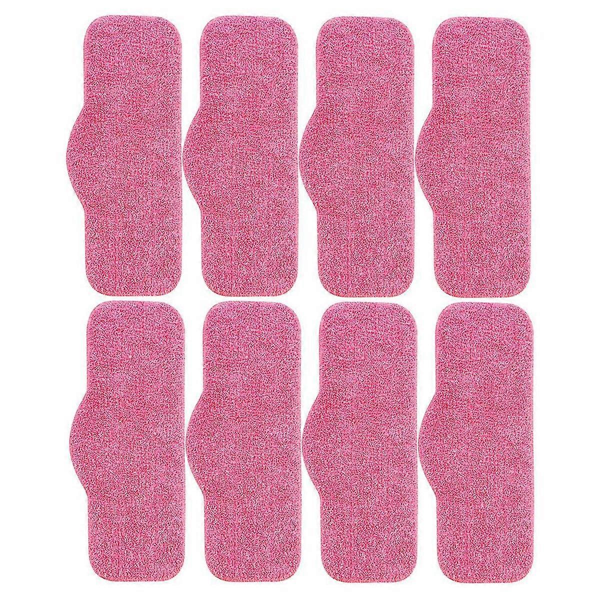 8PCS Microfiber Replacement Steam Mop Pads for Steam Mop Cleaner Washable and Reusable Replacement Mop Pads