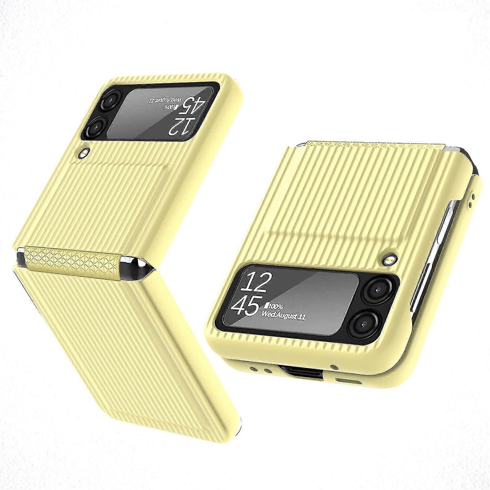 Suitcase Case Compatible With Samsung Galaxy Z Flip 3 5g With Hinge Protection