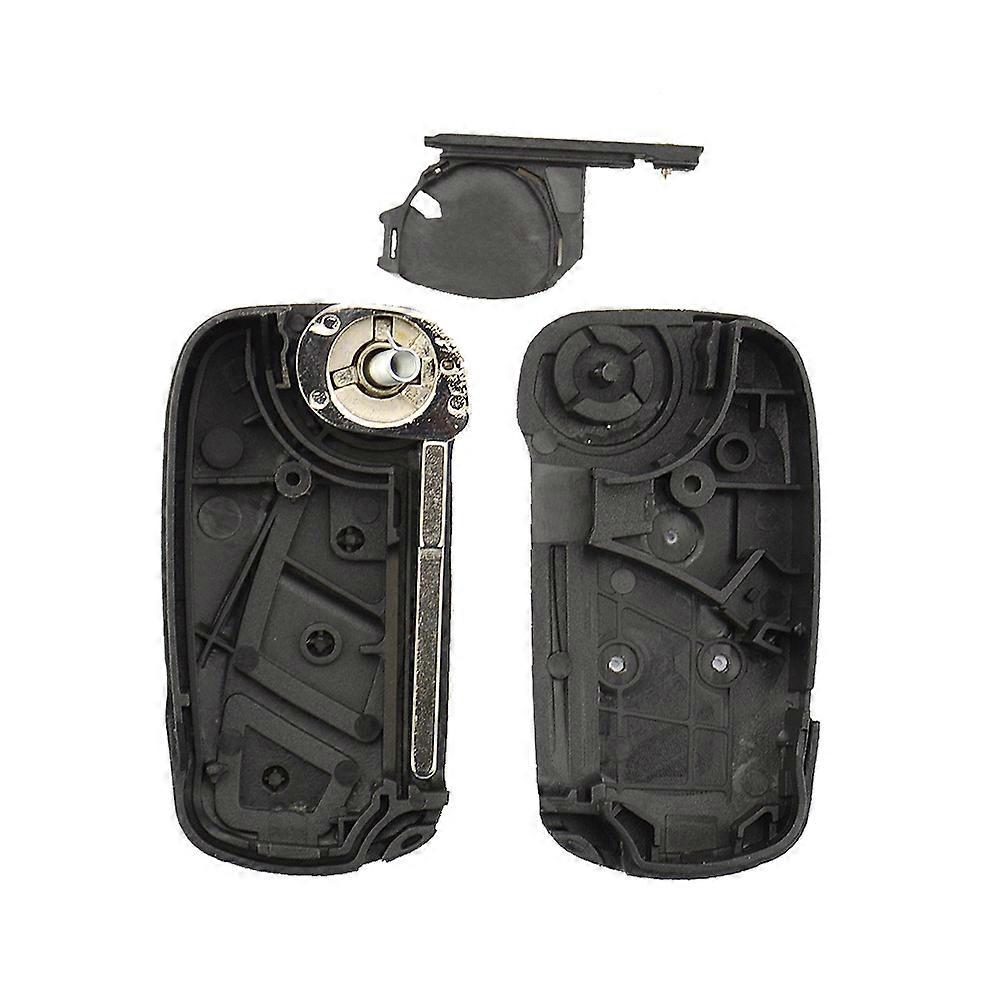 Okeytech High Quality 3 Buttons Flip Remote Control Key Shell Cover Case Fob For Ford KA MK2 Replacement Car Key Uncut Blade