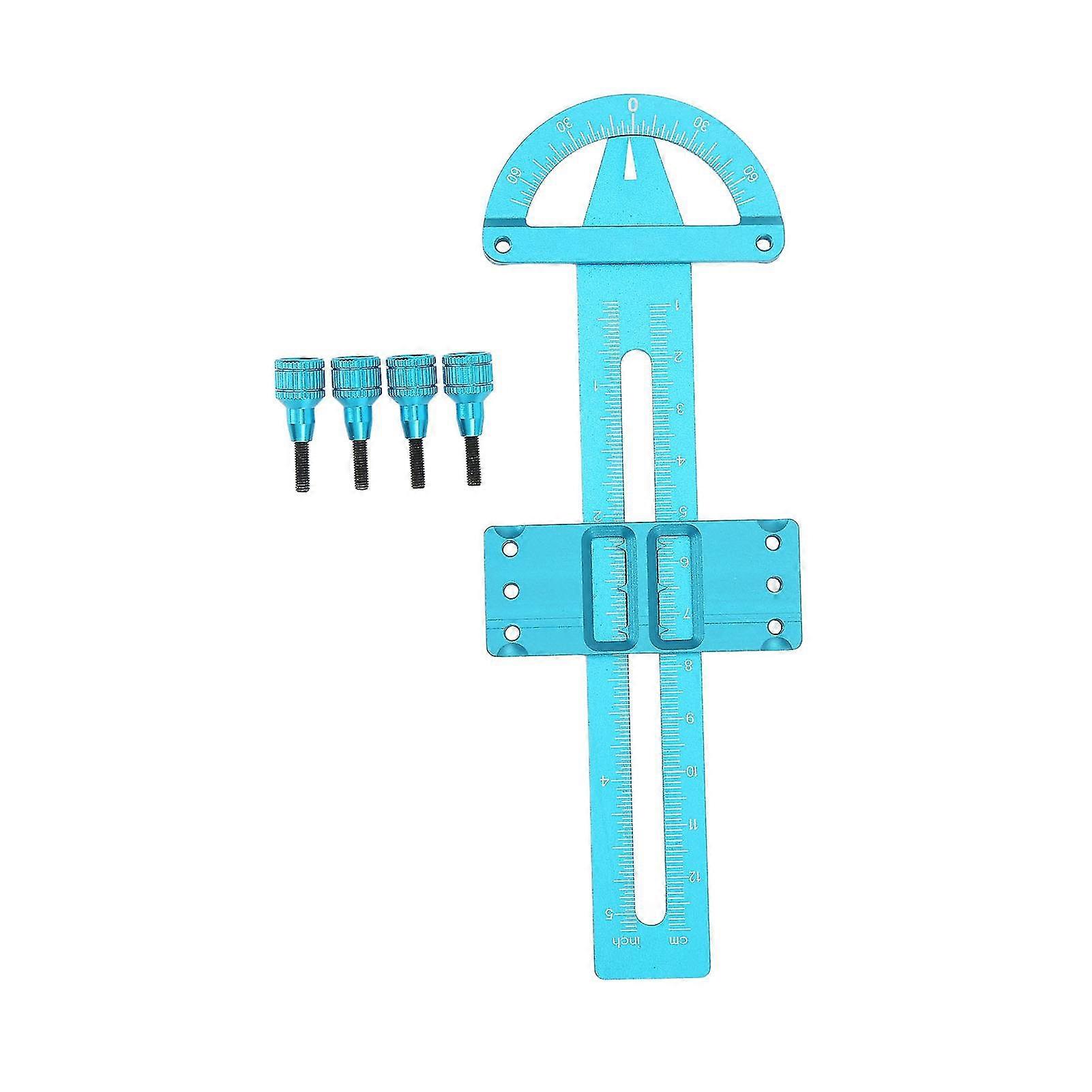 RC Car Shock Absorber Measurement Tool - Aluminum Alloy, Free Adjustment, Durable, Easy Calibration, Stable Performance