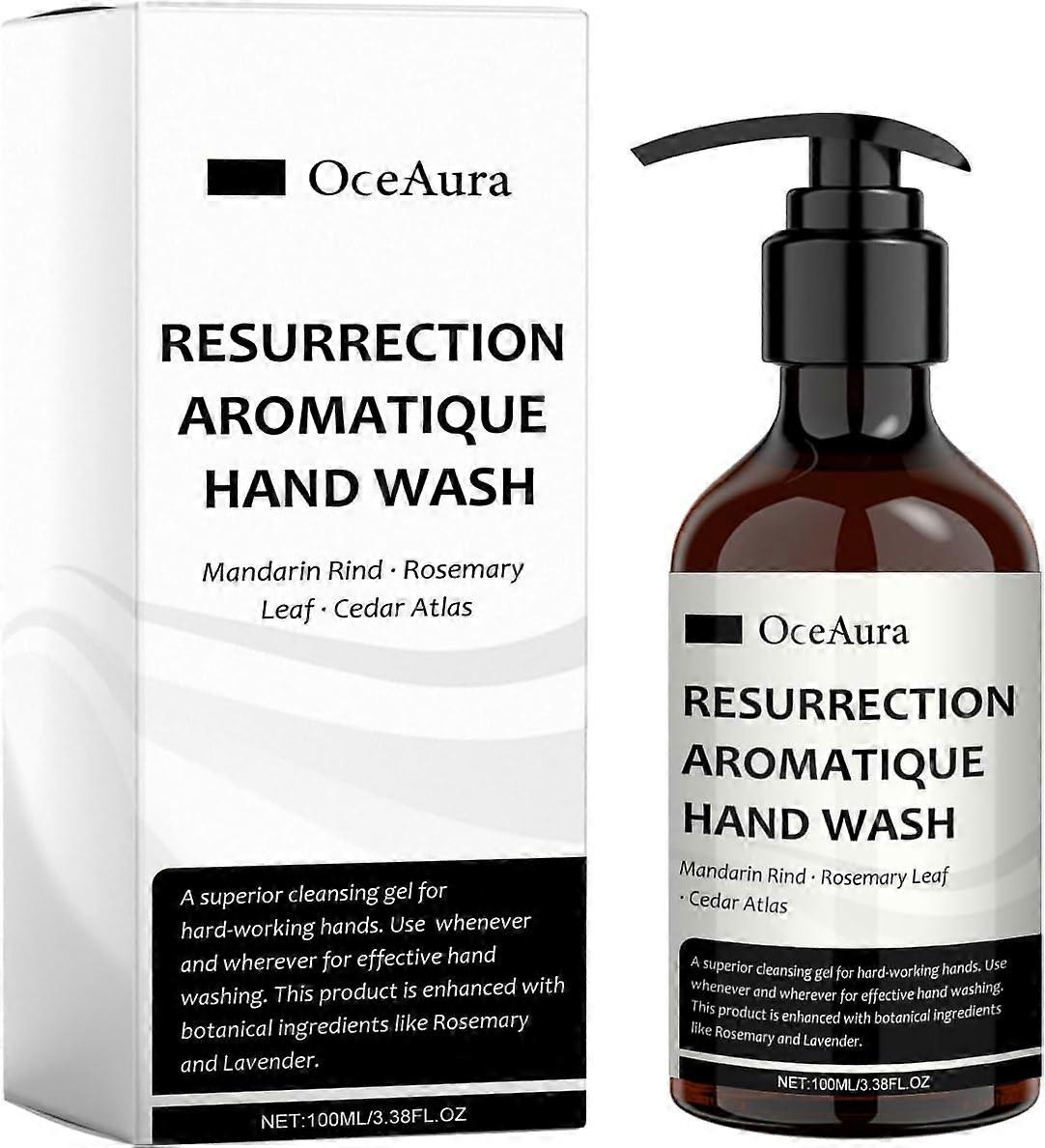 Resurrection Aromatique Hand Wash, Gentle And Scented Hand Soap, Removes Dirt Fresh And Healthy Bacteria-Suppressing, Non-Irritating And Gentle On Ski