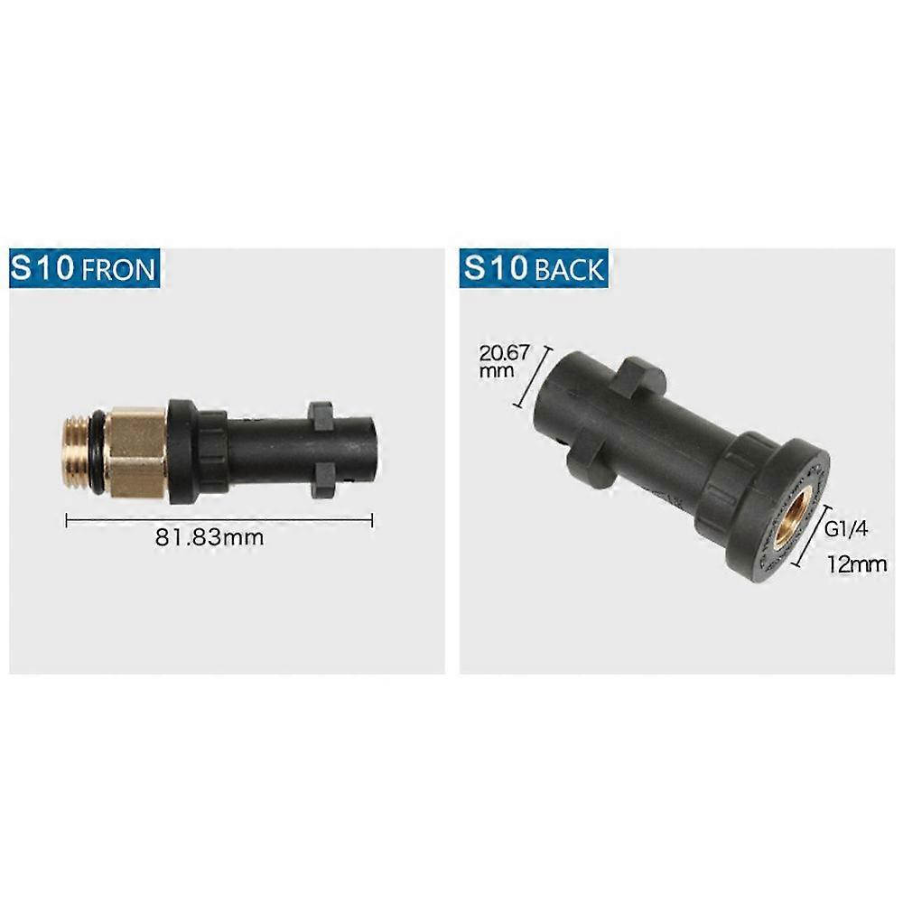 High Pressure Soap Foamer Snow Foam Lance Foam Cannon Foam Gun Nozzle Car Clean Foam Wash Foam Generator for Karcher Car Washer