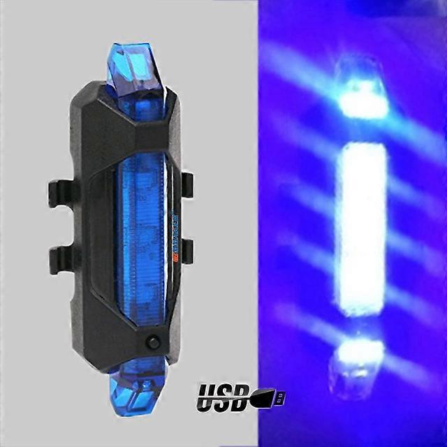 Bicycle Parts CBMMAKER LED Bicycle Lights Portable USB Rechargeable Bike Warning Light Taillight Cycling Rear Lamp Super Bright Bicycle Light