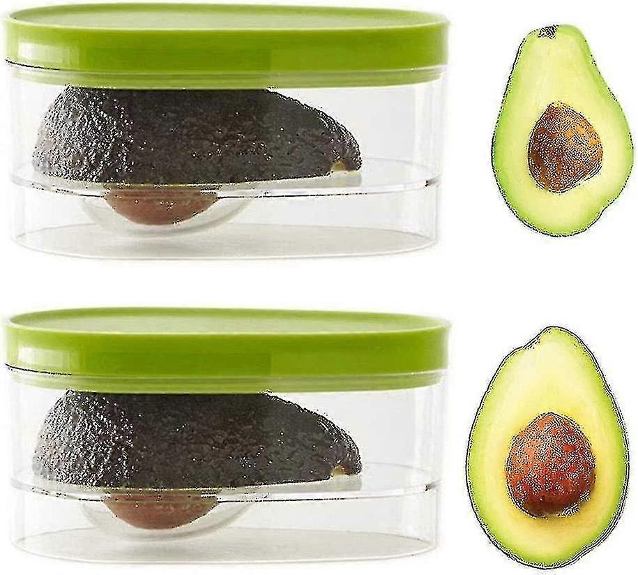 2pcs Avocado Storage, Avocado Keeper, Avocado Saver Holder, Avocado Container