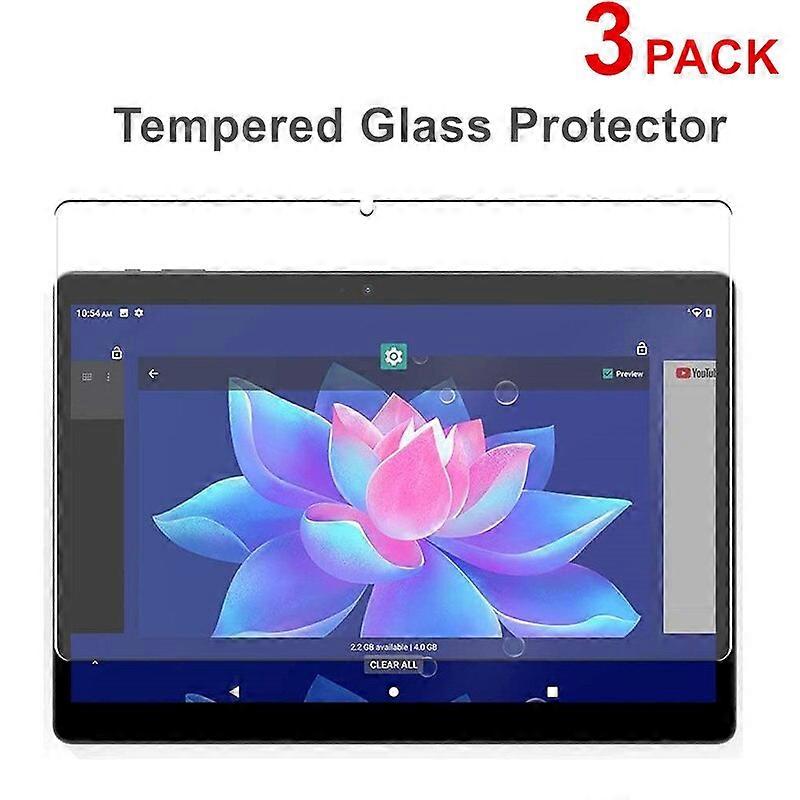3Piece Tempered Glass for ALLDOCUBE iPlay40 iPlay30 iPlay 40 Pro 40H 20S M5S X Neo Game Screen Protector for Smile X Screen Gard  Screen Protectors