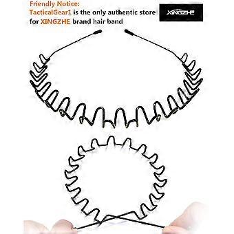 Fascia Per Capelli In Metallo Unisex - Antiscivolo, Regolabile, Per Sport E Quotidiano