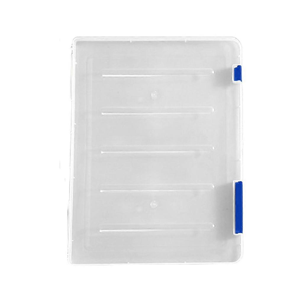 Multi-function Transparent Files Box A4/A5 Folder Storage Document Stationery