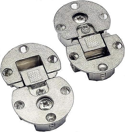 (2 pieces) 90 degree flip axis adjustable cabinet door hidden hinge dedicated table lowering hinge flat hinge