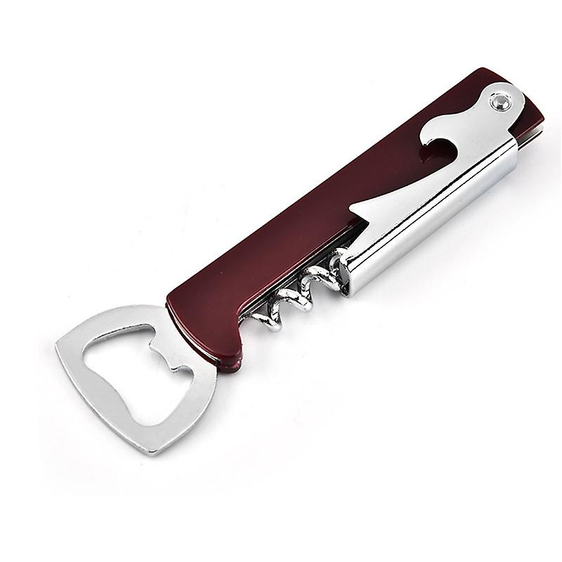 Wine Corkscrew With Beer Corkscrew And Foil Cutter