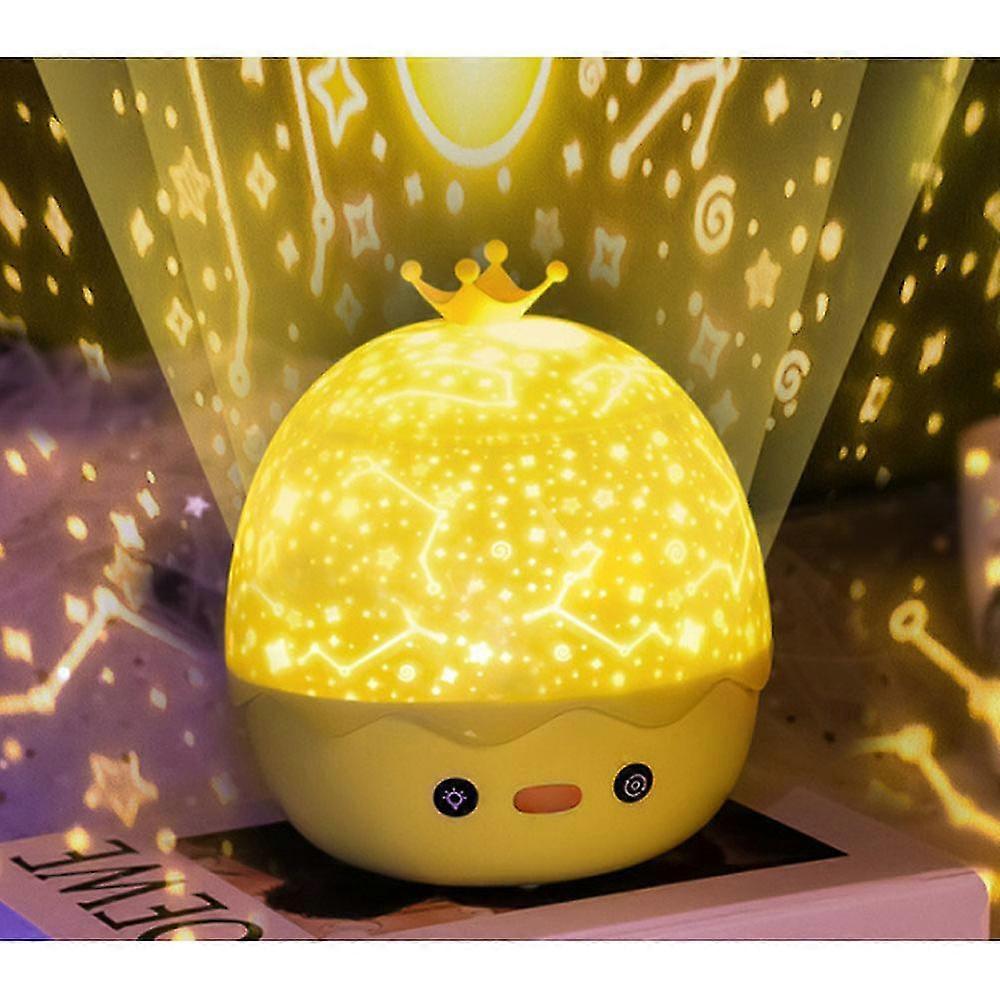 Child Projector Night Light, 360 Rotation Equipped 6 Kinds Lights Projection Lamp, 8 Kinds Of Relaxing Music, Suitable For Kids, Birthday, Halloween