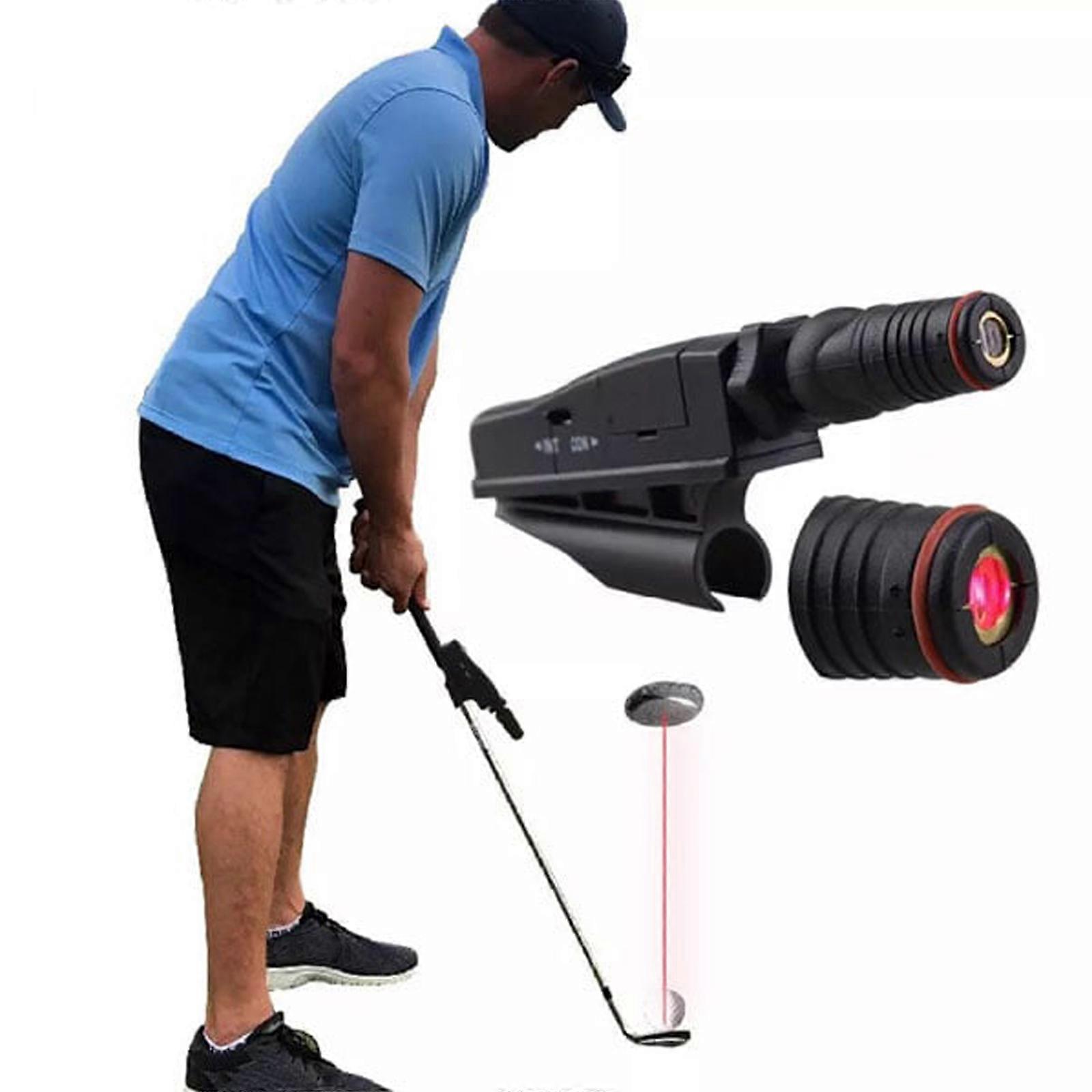 Golf Putter Laser Pointer Device Golf Rangefinder Laser Pointer Golf Training Aid Putting Practice Alignment Tool