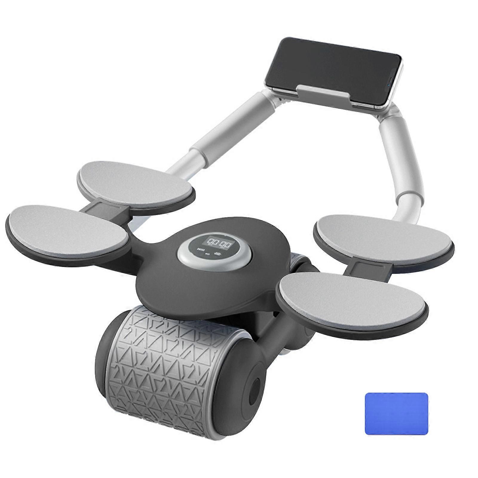 גלגל כושר Ab רולר לחדר כושר ובית רולר תרגיל Ab Roller ציוד כושר לאימון ליבה ציוד אימון Ab