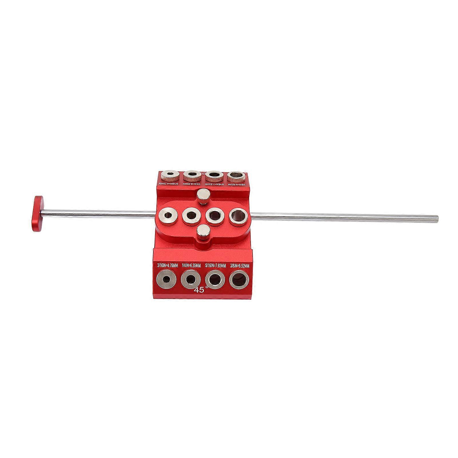 30 45 90 Angled Drill Guide Extended Positioning Multi Angle Woodworking Drill Jig