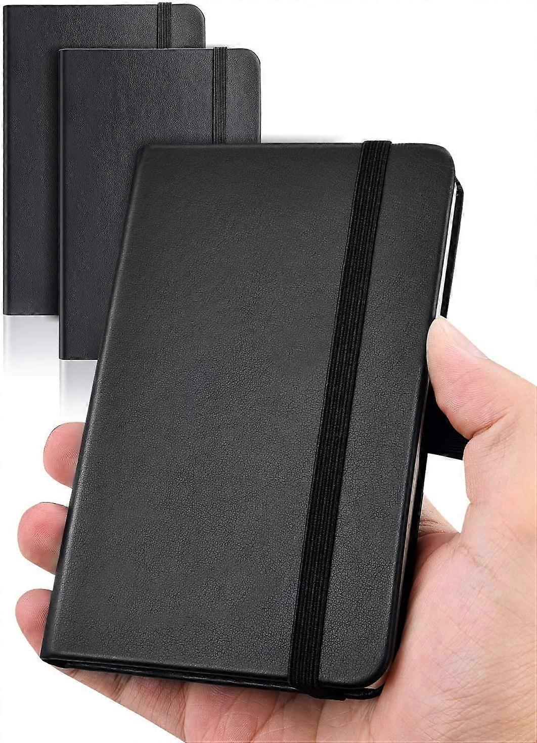 Pocket Notebook Small Notebook3.5" X 5.5" 320 Pages Thick Lined Paper With Inner Leather Mini Journal