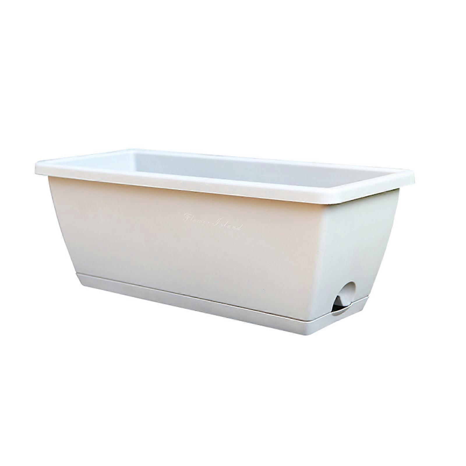 Planting Box Vegetable Pot Garden Tool Rectangular Flowerpot Vegetable Pot Planting Box