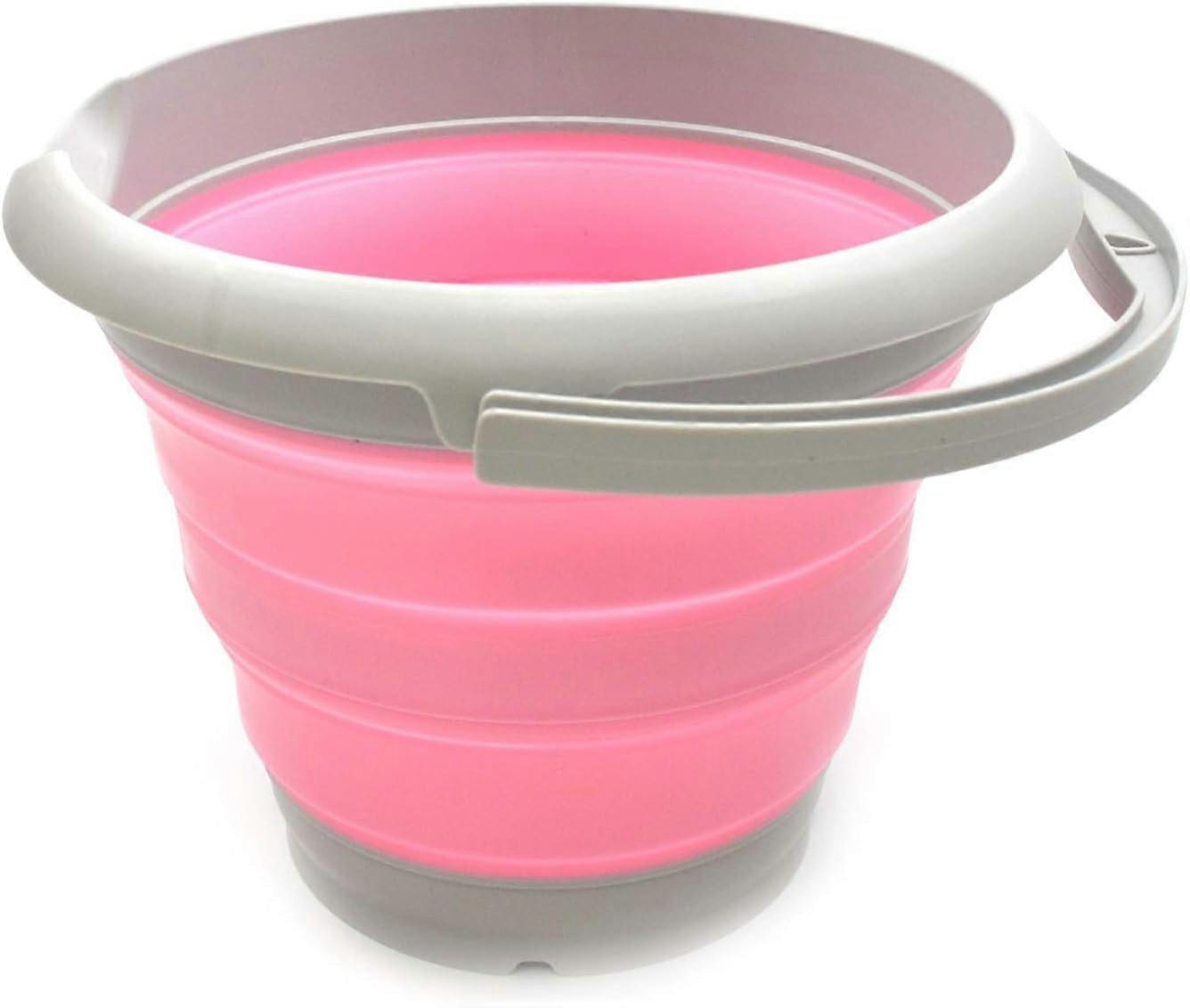 5L Plastic Folding Bucket for Outdoor Fishing
