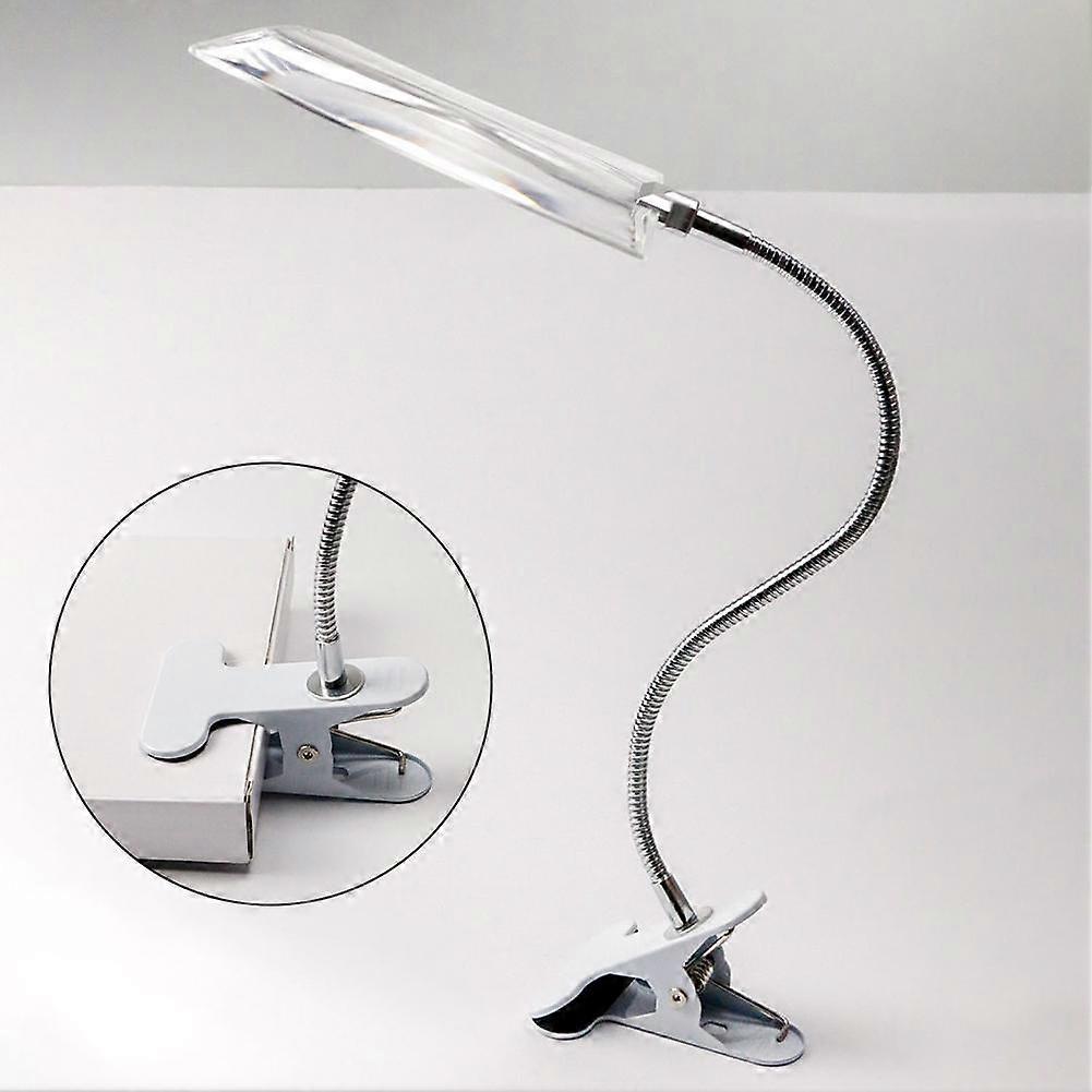 4X Magnifying Glass with Clip Large Page Magnifier with 360 Degree Flexible Neck