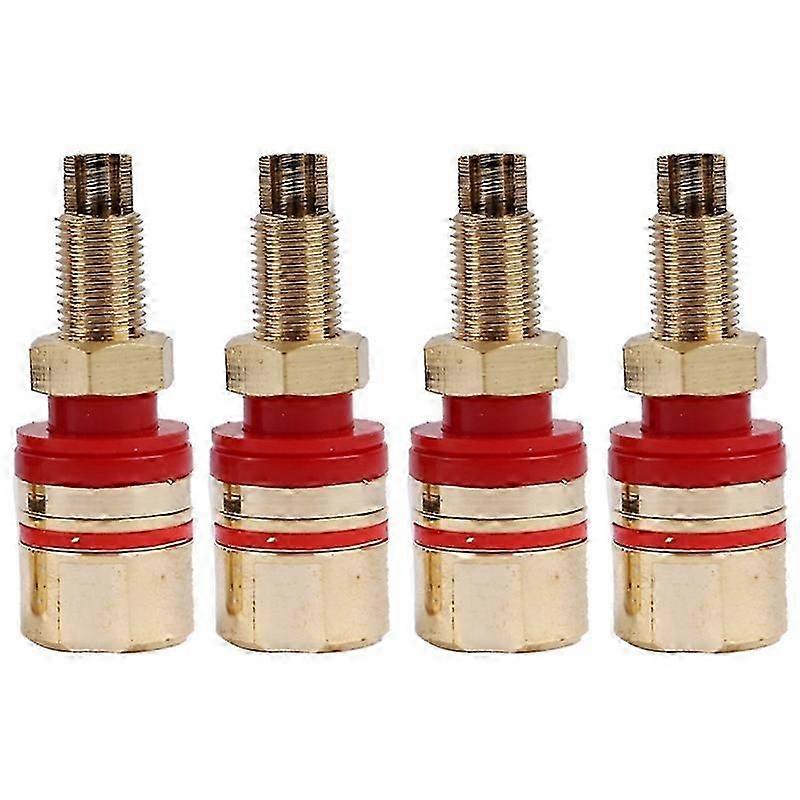 Speaker Binding Post Terminal Connector,for Power Amplifier Chassis Terminal And Speaker Terminal,4