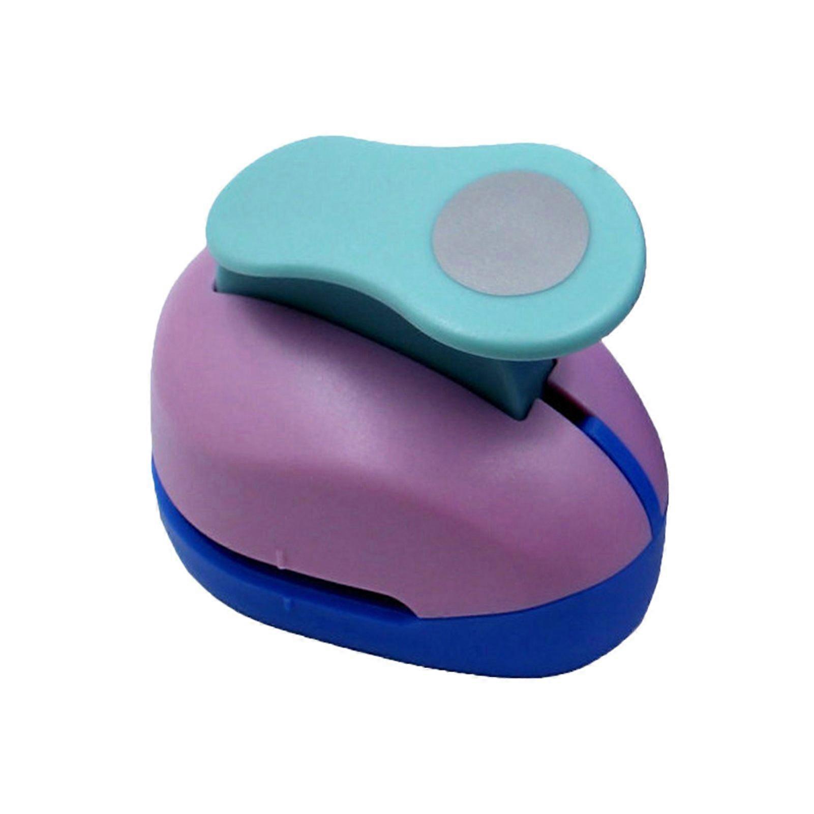 Hand Embossing Machine Unique Lever Design Labor Saving Simple Operation DIY Round Embossing Machine for Kids 38mm Round