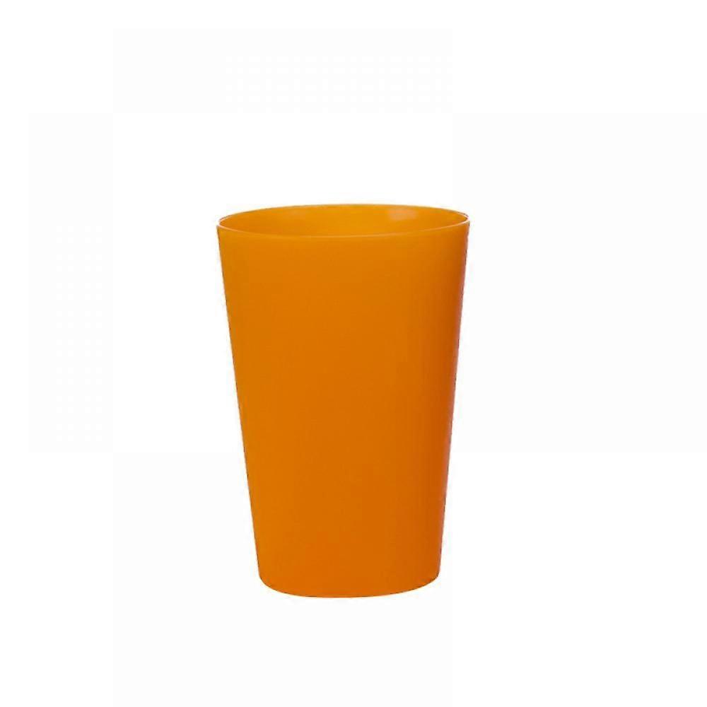 Colorful Non-Disposable Dinner Drink Cup No Lid Horn Stackable Plastic Cup Toothbrush Cup