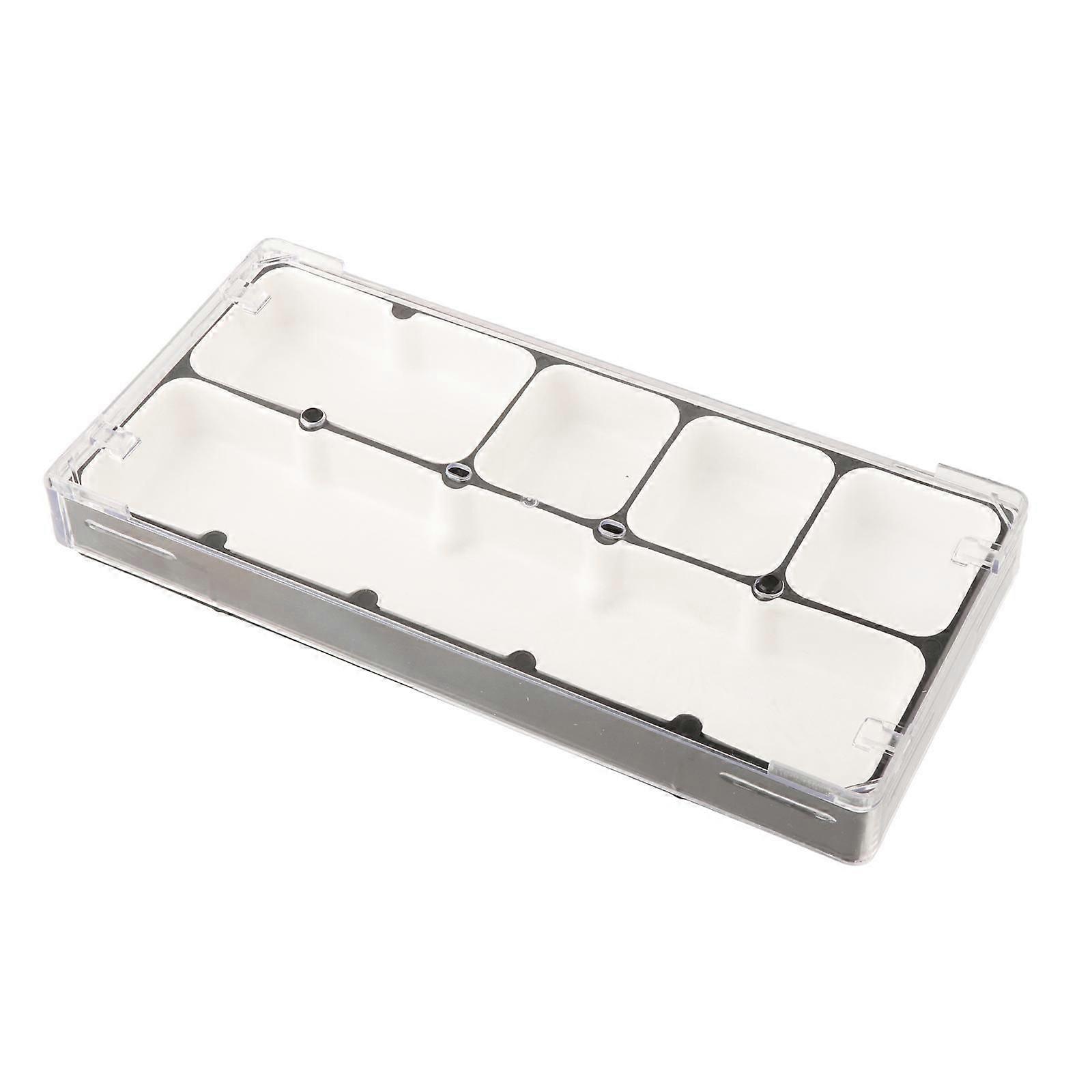 Watch Parts Storage Box Watch Tools Storage for Watchmaker Screw Watch Tools Black