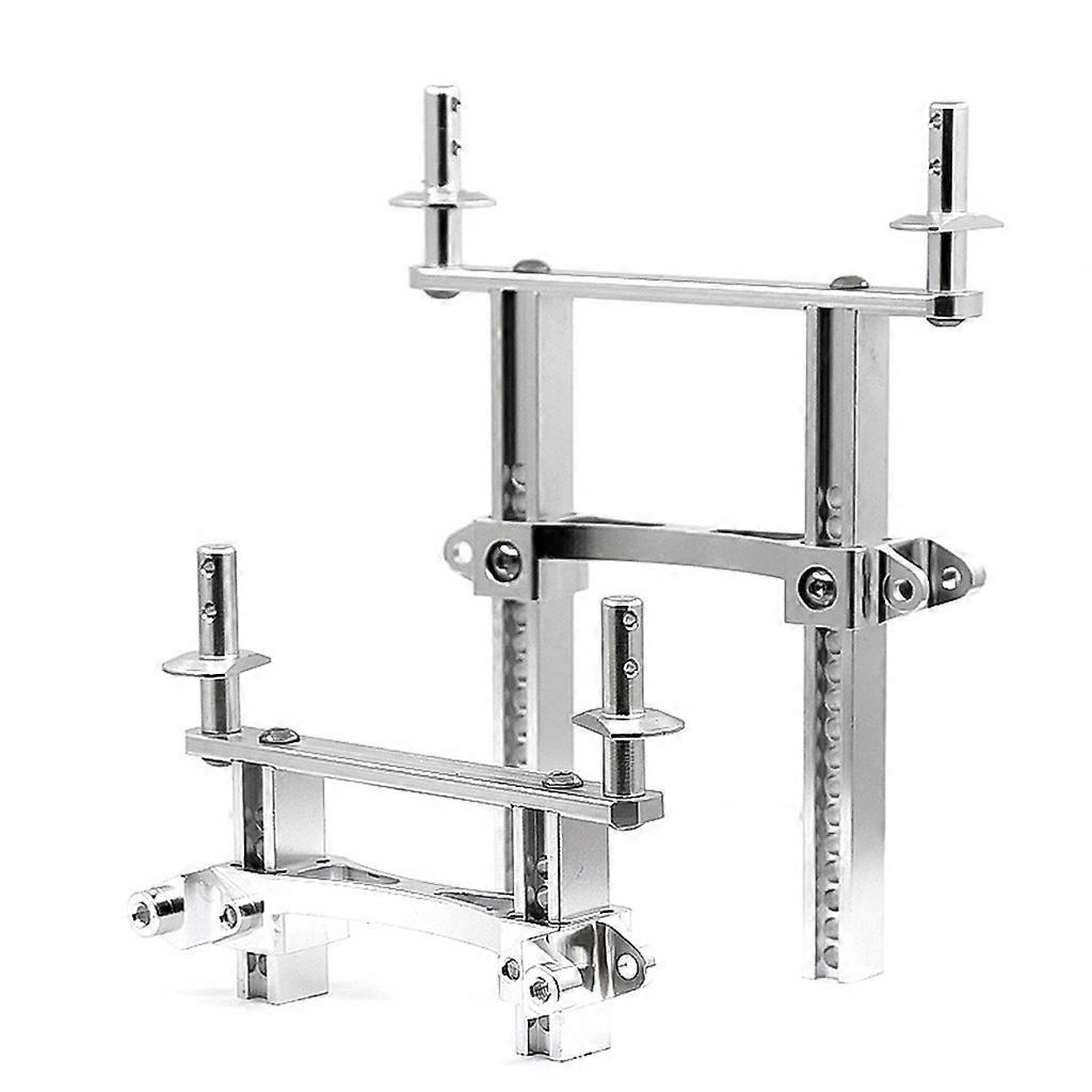 Simulation Model Car Simulation Car for Shell Heelbase Climbing Car Hard for Shell Cabriolet Front Rear for Shell Pillar  Silver