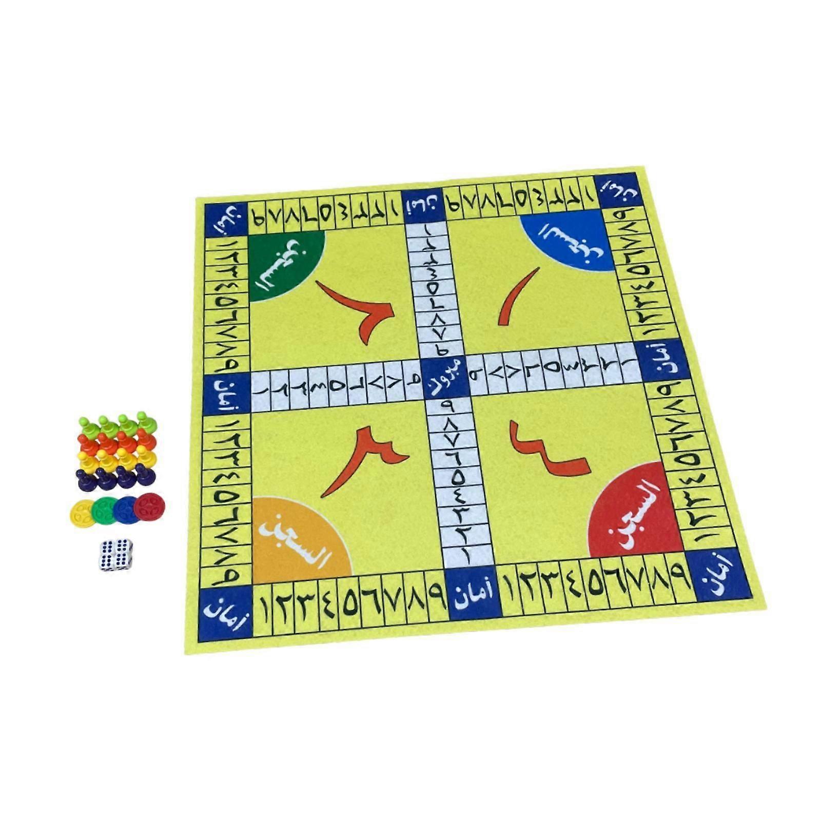 1-4 Players Family Dices Game Set Sturdy for Parties Large groups Travel