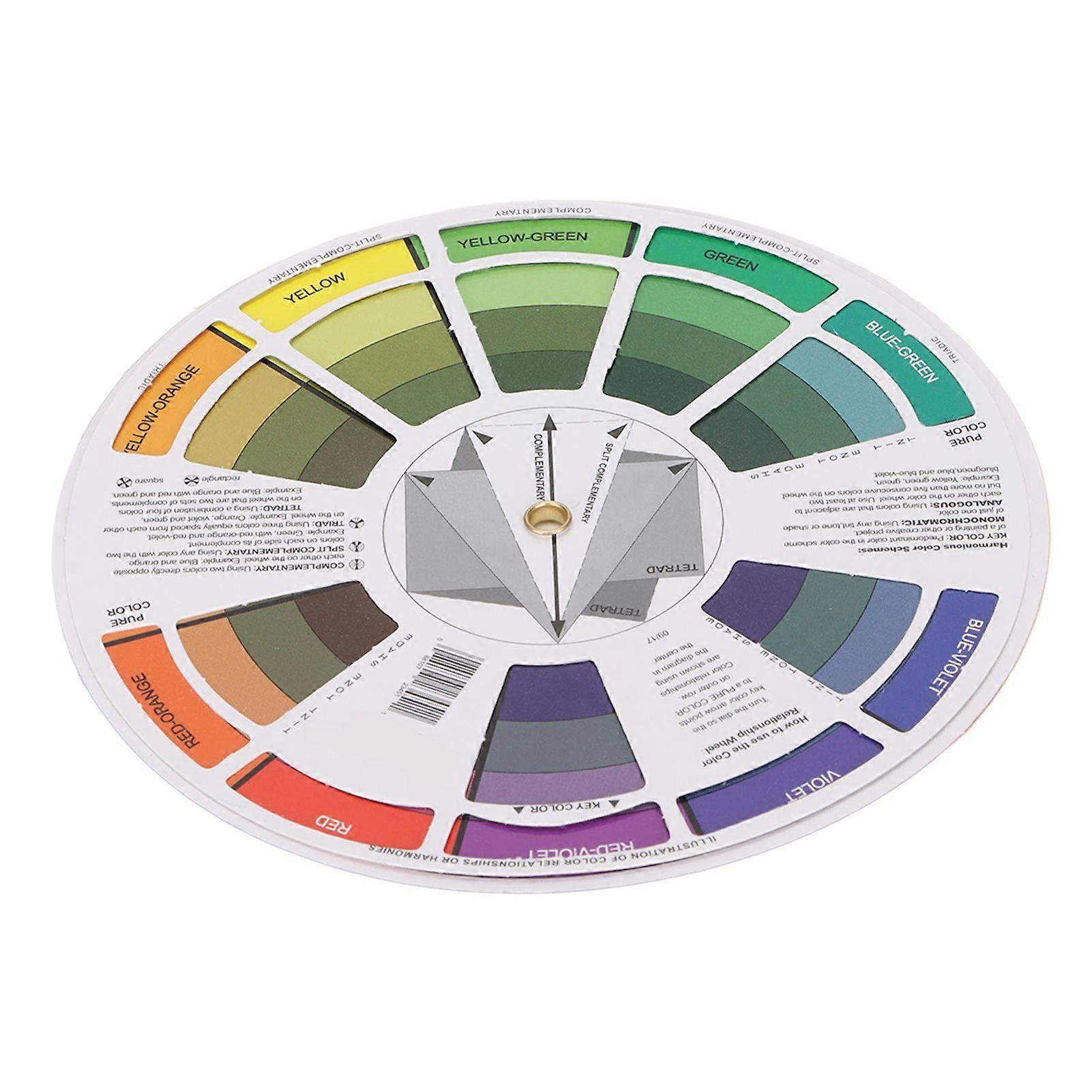 Color Wheel Reversible Blending Effect Simple Operation Fine Workmanship Color Wheel PosterS